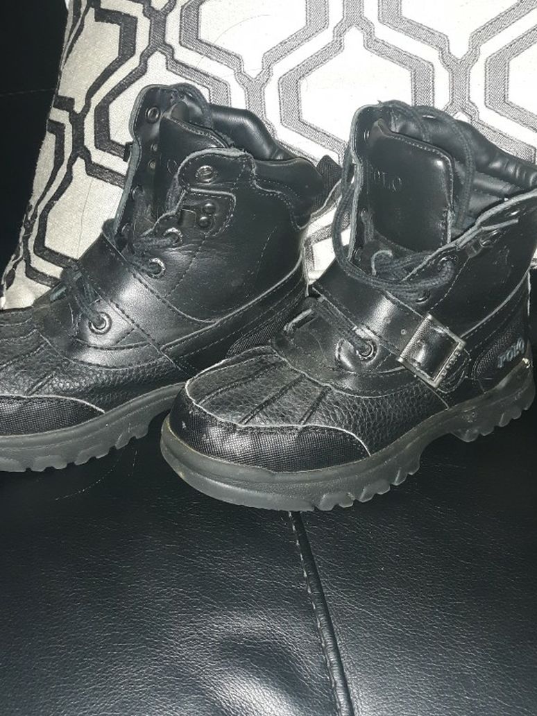 Ralph Lauren Polo Boot For Little Kids Size 12
