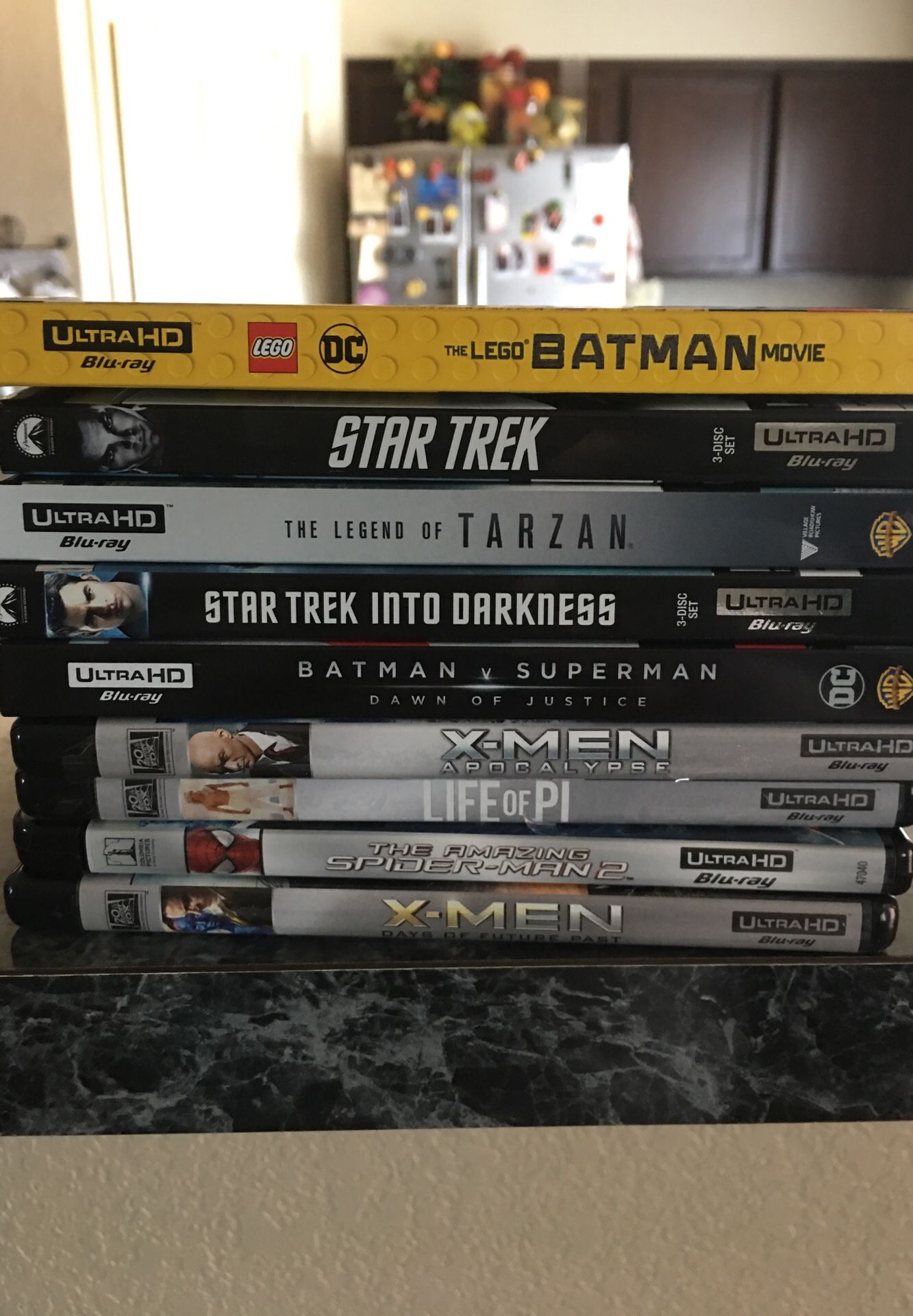 4K ultra HD + blue ray + digital HD
