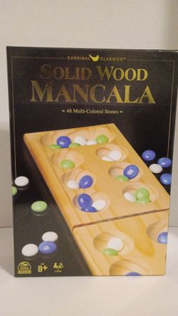 Cardinal Classics Solid Wood Mancala Game