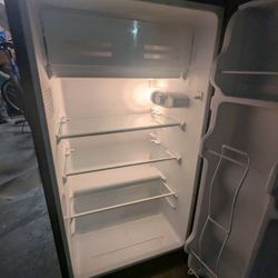 Mini-Fridge With Freezer 4.5 Cu. Ft. Silver