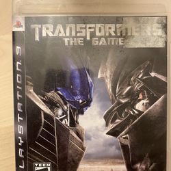 Transformers The Game Ps3