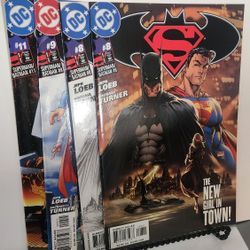 Superman / Batman 4 Comic Book Lot