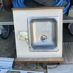 Camper Sink And Faucet.