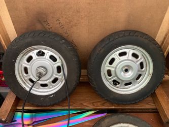 Scooter rims and tires