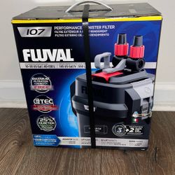 Fluval 107 Performance Canister Filter (Unopened)