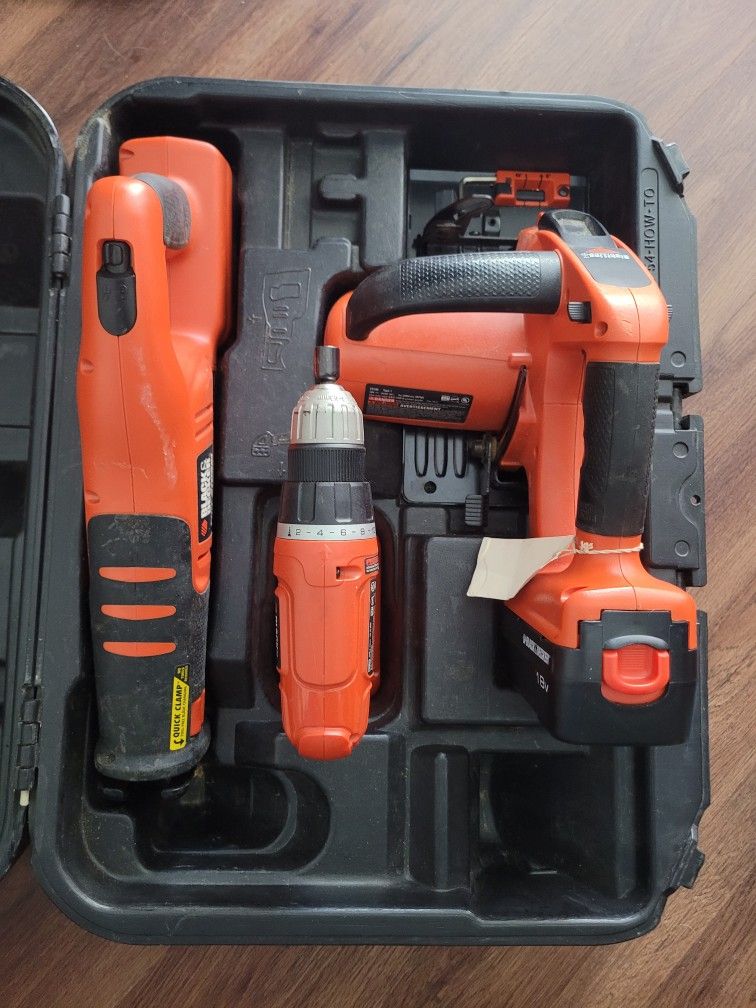 Black And Decker Power Tool Set