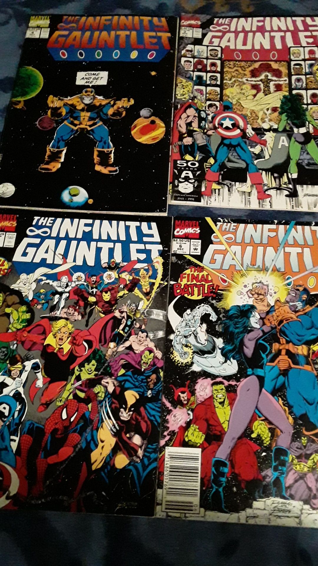 Infinity gauntlet no low ball offers