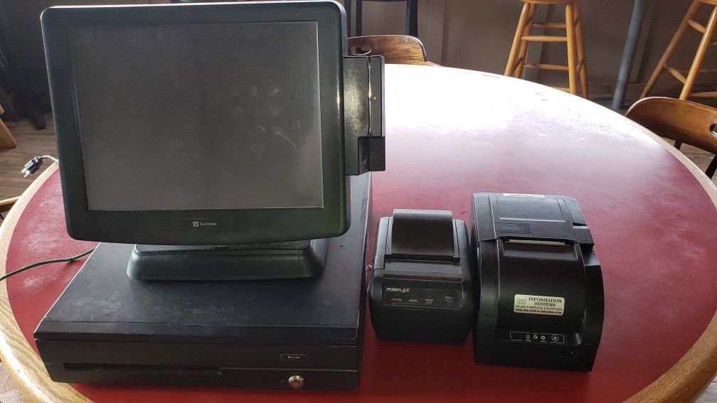 First Data POS system 