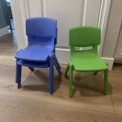 4 Toddler Chairs /anti tip/ Sturdy And strong