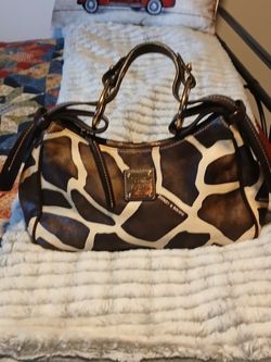 Dooney & Bourke Giraffe Print Shoulder Bag