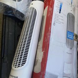Honeywell Quiet Set Whole Room Tower Fan, White