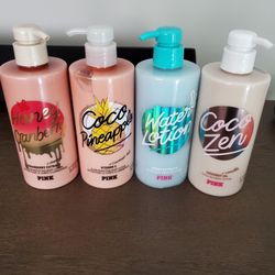 New VS Pink Pump Lotions, Each Lotion