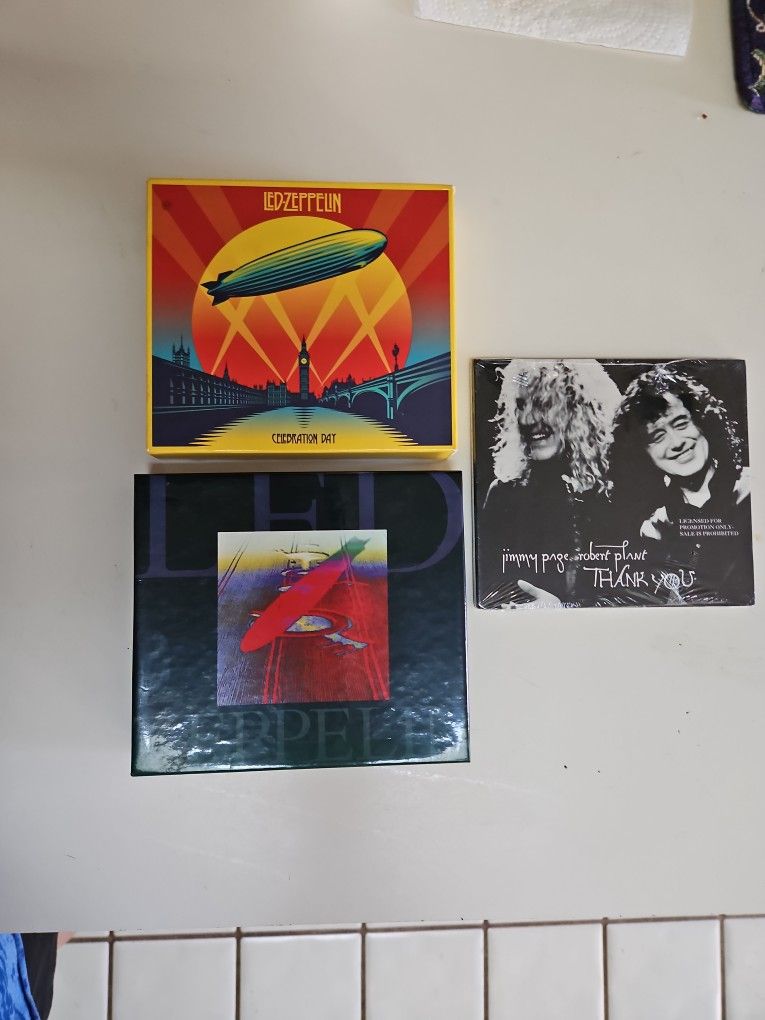 Led Zepplin CD'S