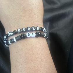 Sobriety Themed Bracelet
