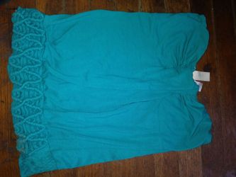 Cute green halter top