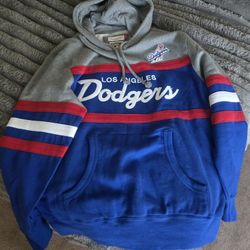Dodgers Mitchell And Ness Hoodie New Xl