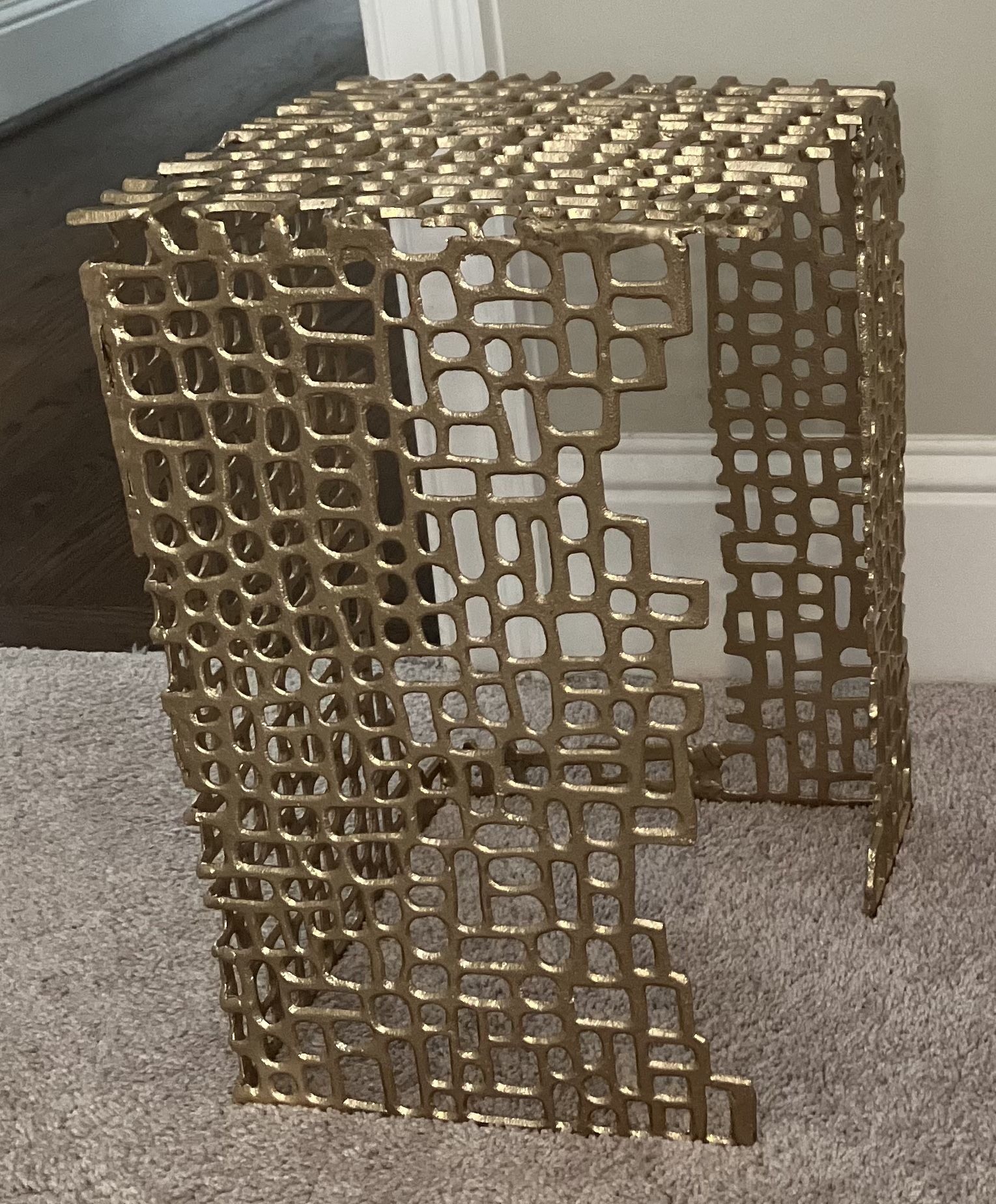 Gold Side Table
