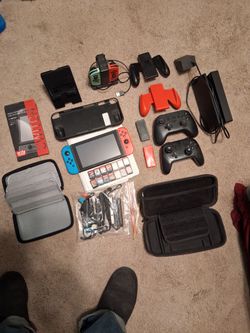 nintendo switch console games and accessories