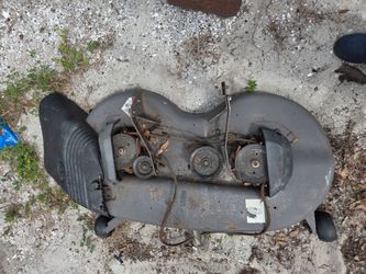 ((READ AD))((46" Husqvarna/Craftsman DECK)) riding mower