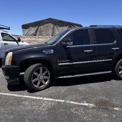 Parts ONLY off 07-13 Escalade, Rebuilt 6.2 LS Engine, No Trans, Good Body+ Interior, Lots More.