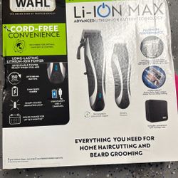 Wall all in one lithium iron and Max haircutting kit