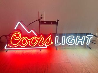 Coors light neon light