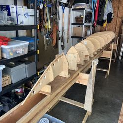 Full Cedar Strip Kayak Kit