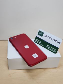 iPhone SE 3rd Gen 64 GB Red Unlocked For Any Carrier Excellent Condition