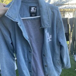 Denim Jacket LA  Starter Vintage 