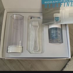 Brand new in the box, never opened. Redefine Rodan and fields