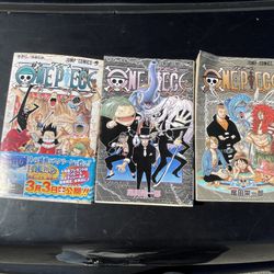  One Piece Manga Volumes 31, 42, 43 In Japanese