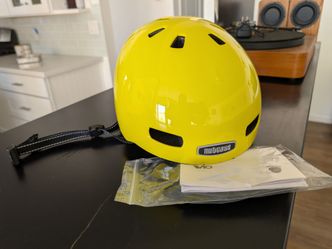 Yellow Bicycle Helmet (Large)