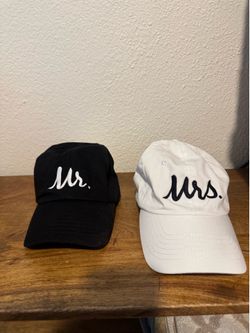 Mr & Mrs Newlywed Hats
