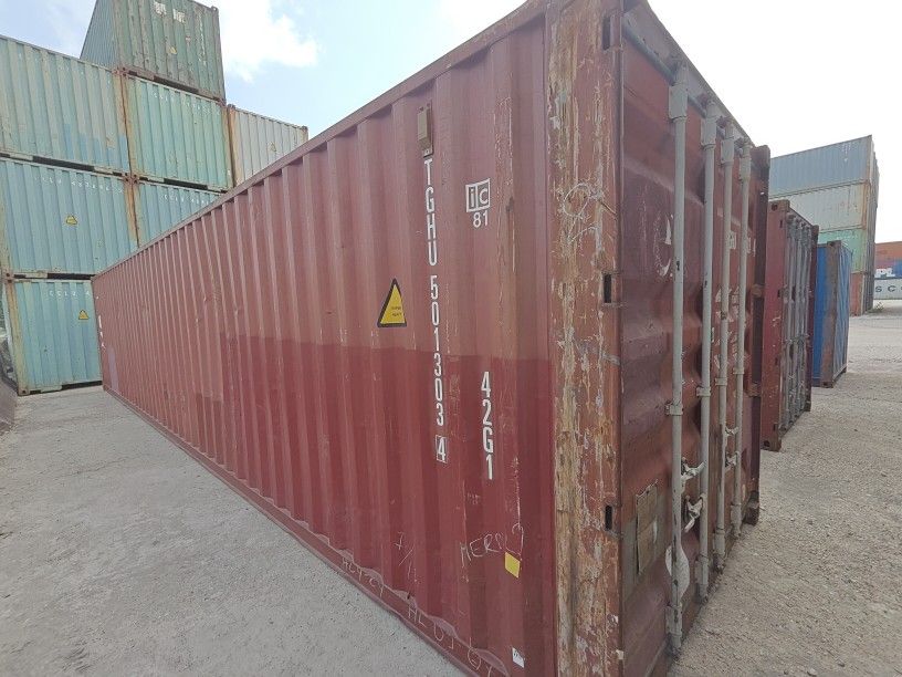 40ft Wind & Water Tight Shipping Containers For Sale