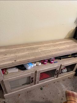 Rustic Entertainment console- Make offer!