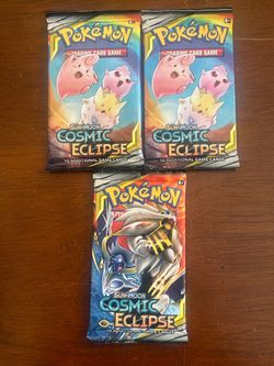 Pokémon Trading Card Game Sun & Moon Cosmic Eclipse Booster Pack