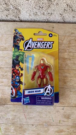 MARVEL AVENGERS IRON MAN, CAPTAIN AMERICA FIGURES $4 EACH