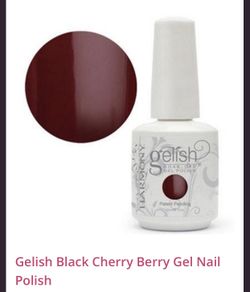 Harmony Gelish Gel Nail Polish - Black Cherry Berry 15ml