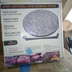 100% Natural Lava Cooking Stone