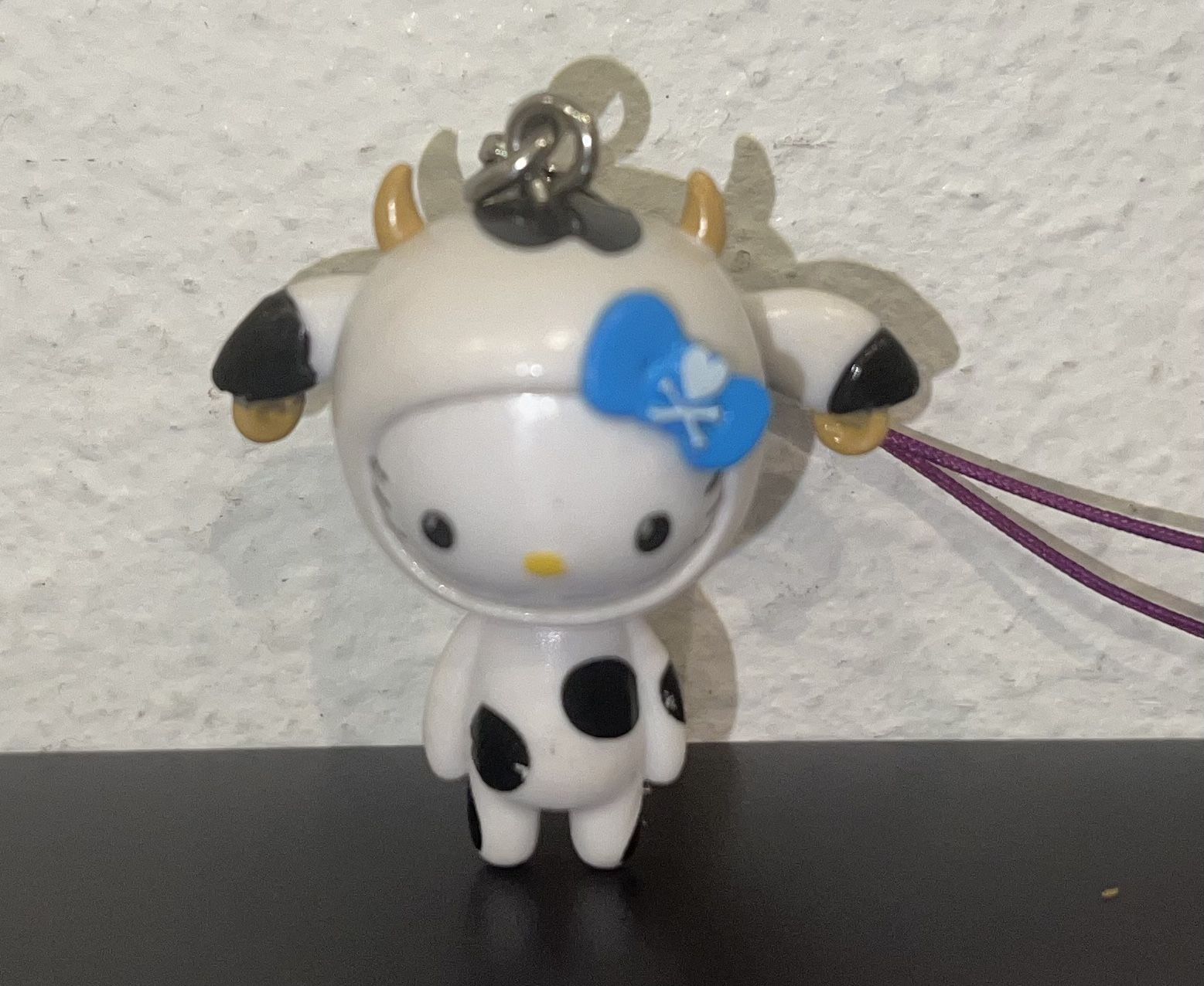 Tokidoki x Hello Kitty Mozzarella Moofia Frenzies Keychain