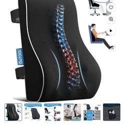 Ergo Backrest, Memory Foam Armrests & Seat Cushion