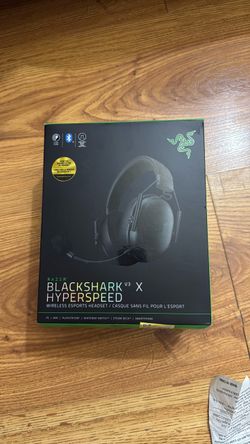 Razer BlackShark V3 X HyperSpeed Wireless PC Gaming Headset, Black