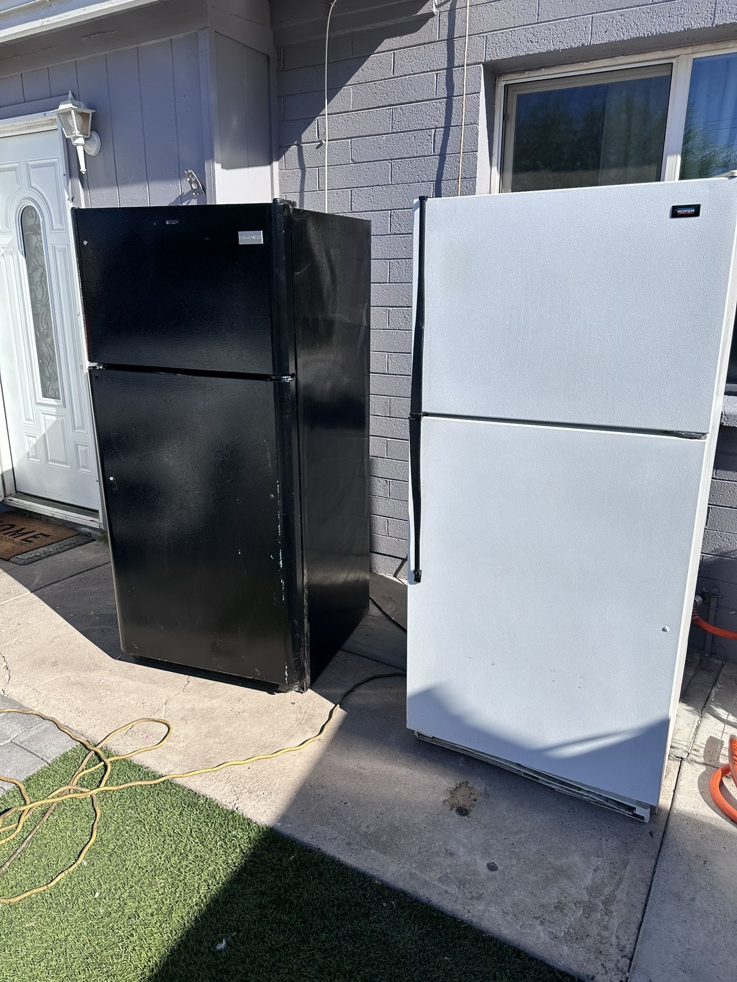 Two Refrigerators
