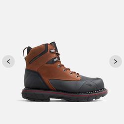 Red Wing Truguard Lite 6” Mens Size 12 Leather Waterproof Safety Toe Boots 2551