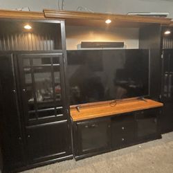 Entertainment Center (Tv Stand) (65” Tv Not For Sell)