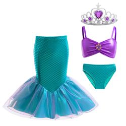 The Little Mermaid Girls Costume / Disfraz de Sirena Niña 5T