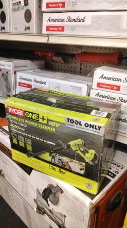 RYOBI ONE + 18V CORDLEES POWER CLEANER 320PSI (TOOL ONLY)
