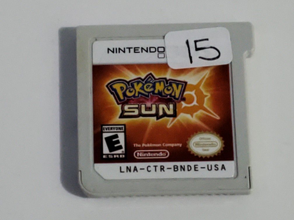 Nintendo 3ds Pokemon Sun