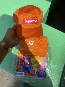 Supreme ballons tee and camp cap