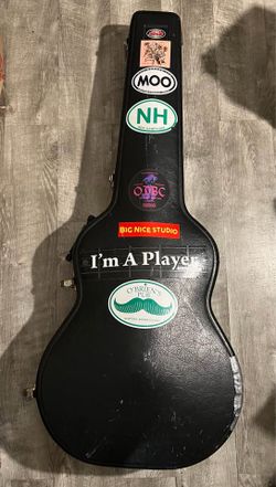 GUITAR HARD CASE ELECTRIC Guitar Case 41.5”x 15.75”x4”